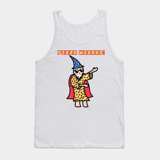 Pizza Wizard! Tank Top by TheCondroid